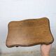 Antique footstool with rustic charm