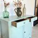 Parisian buffet green mint