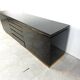 Brass and lacquer sideboard by Jean Claude Mahey, 1970s