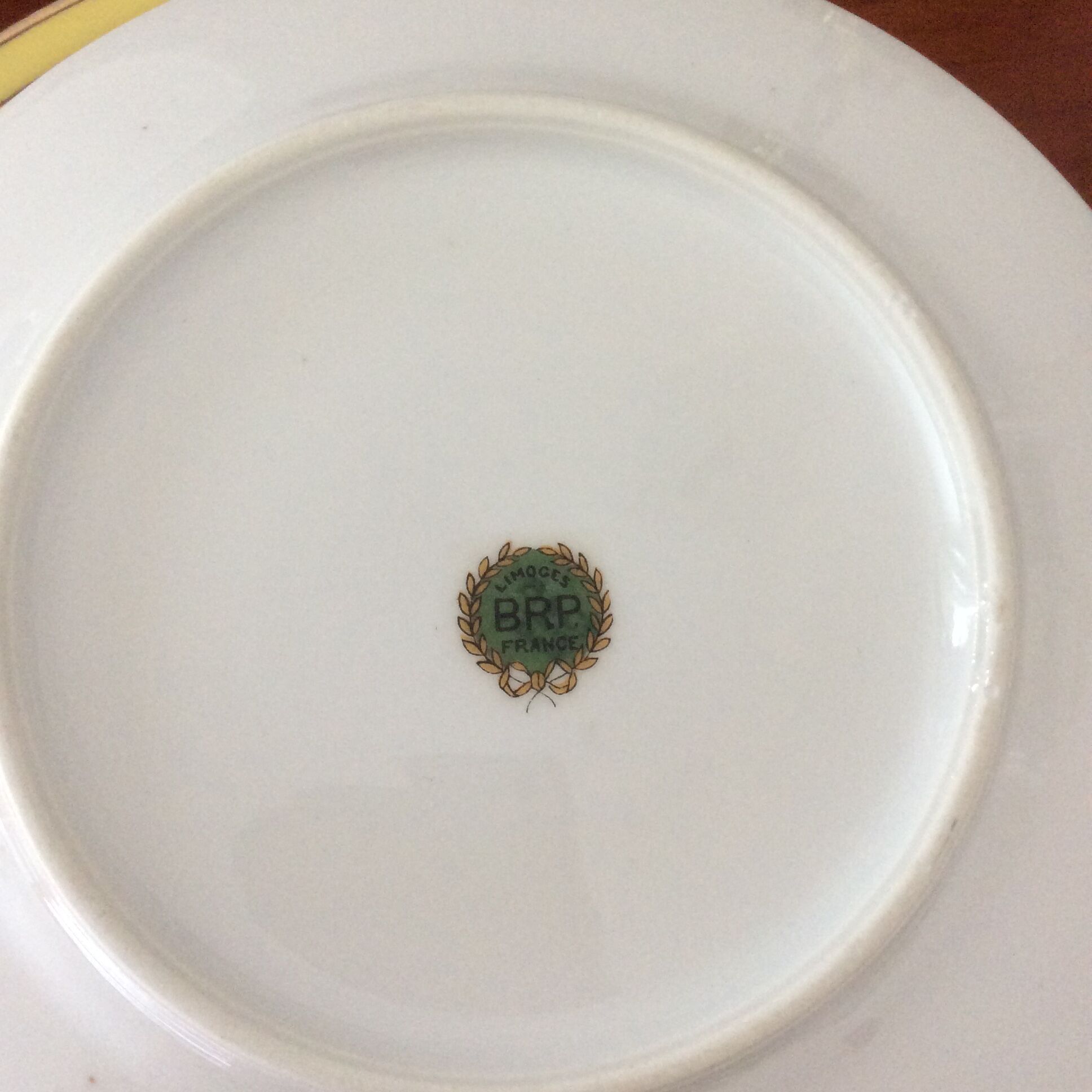 Former porcelain cake set BRP Limoges