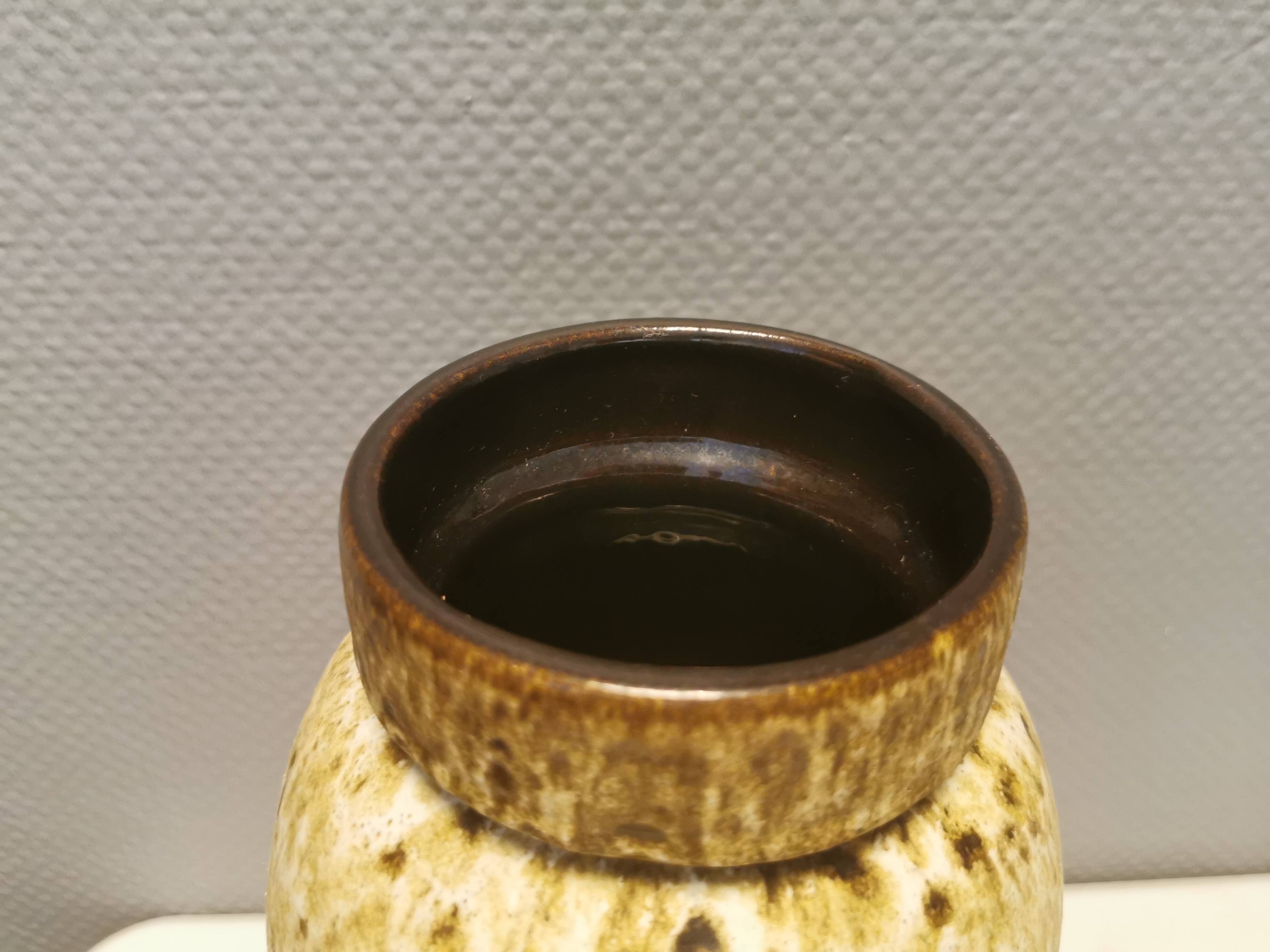 Large floor vase, from West Germany, 1970s.