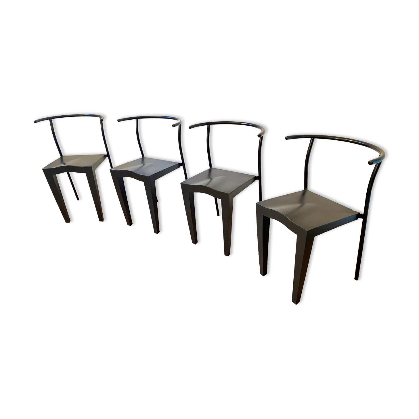 Chairs kartell dr Glob design Philippe Starck vintage 80s