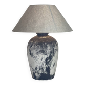 Lampe avec abat-jour en lin