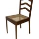 Vintage Teak Chair with Webbing - 1970s Design