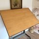 Vintage architect's drawing table