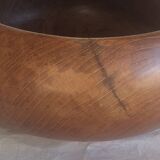 Scandinavian salad bowl in vintage teak