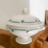 Castres earthenware soup tureen