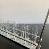 Set of 6 glasses,  1960s