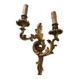 Applique 2 branches de style Louis XV