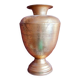 Gold metal vase