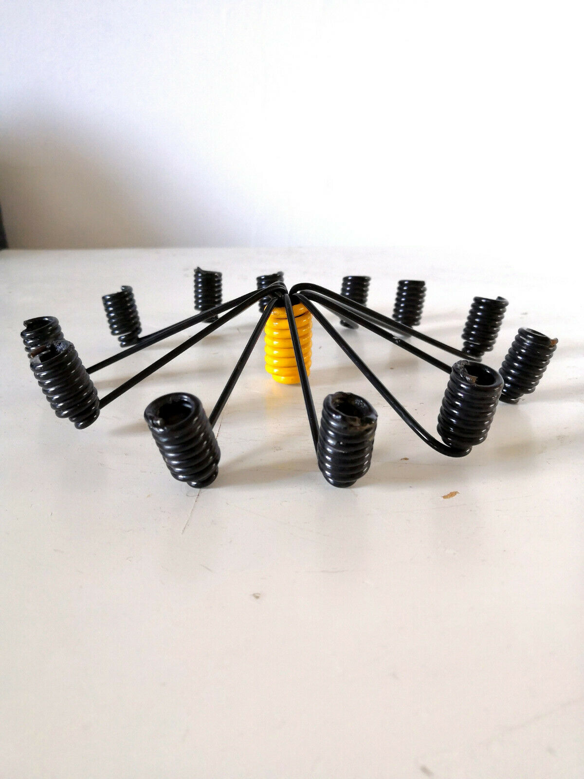 Spider style candleholder with 12 branches, design 50s