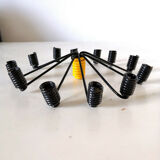 Spider style candleholder with 12 branches, design 50s