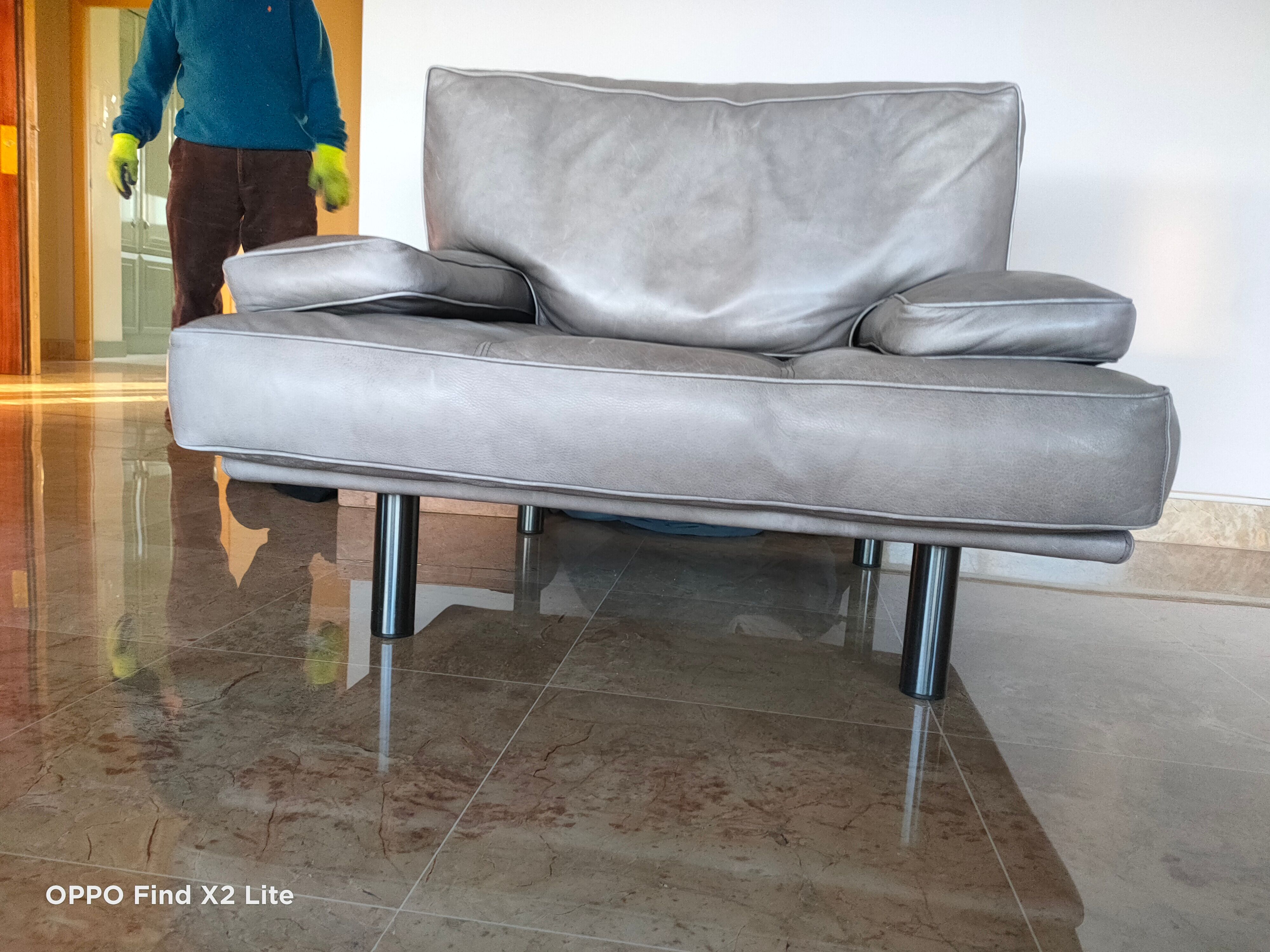 Sofa & 2 armchairs model milano 1038 by Urbino E Lomazzi Zanotta edition