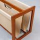 Vintage Teak Magazine Rack by Aksel Kjersgaard, 1960s