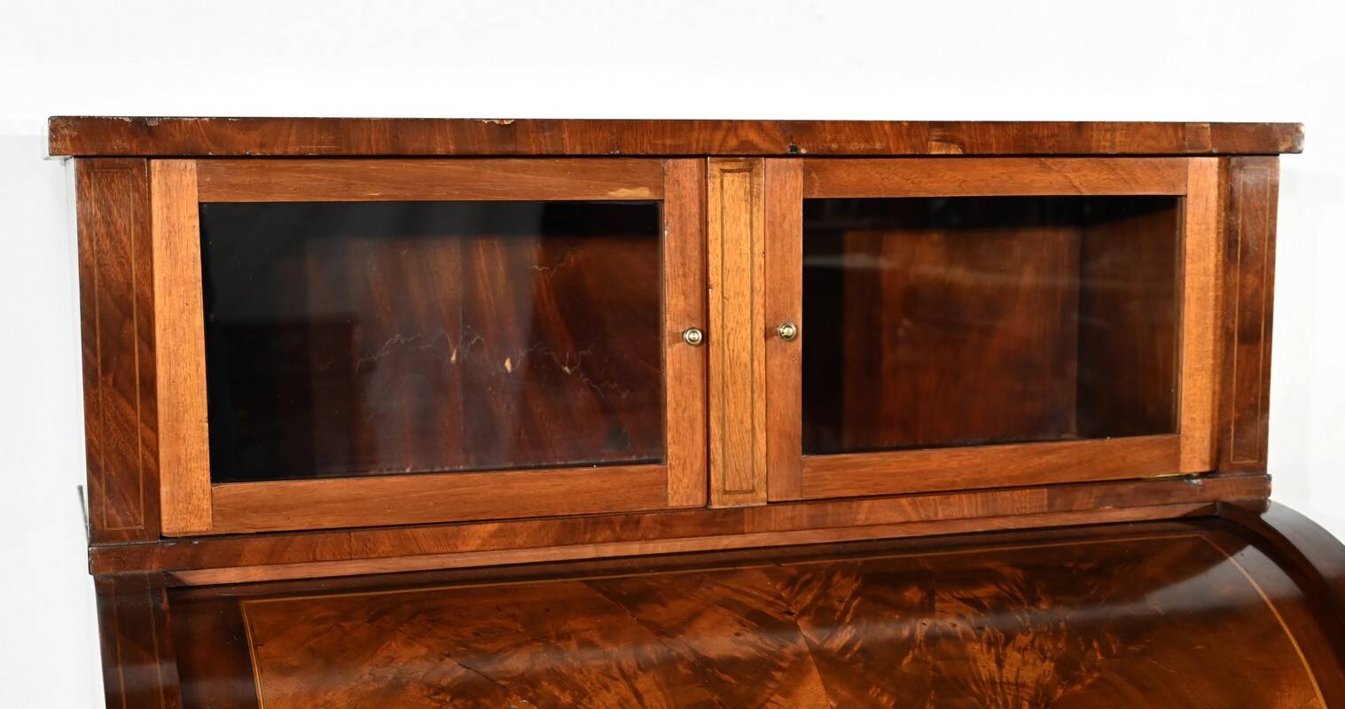 Small Bonheur du Jour Mahogany Desk, Louis XVI / Directory style – Early 20th century