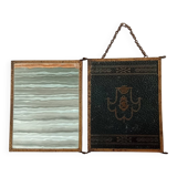 Old triptych mirror