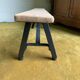 Banc campagne assise bois brut