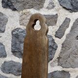 Brutalist Mountain Tripod Chair in Wood