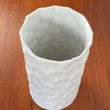 Vintage German minimalist porcelain vase by Thomas, 1970s.