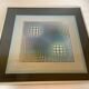 Kinetic screen printing table Vasarely