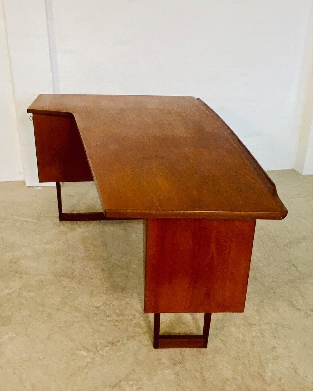 Vintage retro Danish mid-century boomerang desk 1960s