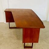Vintage retro Danish mid-century boomerang desk 1960s