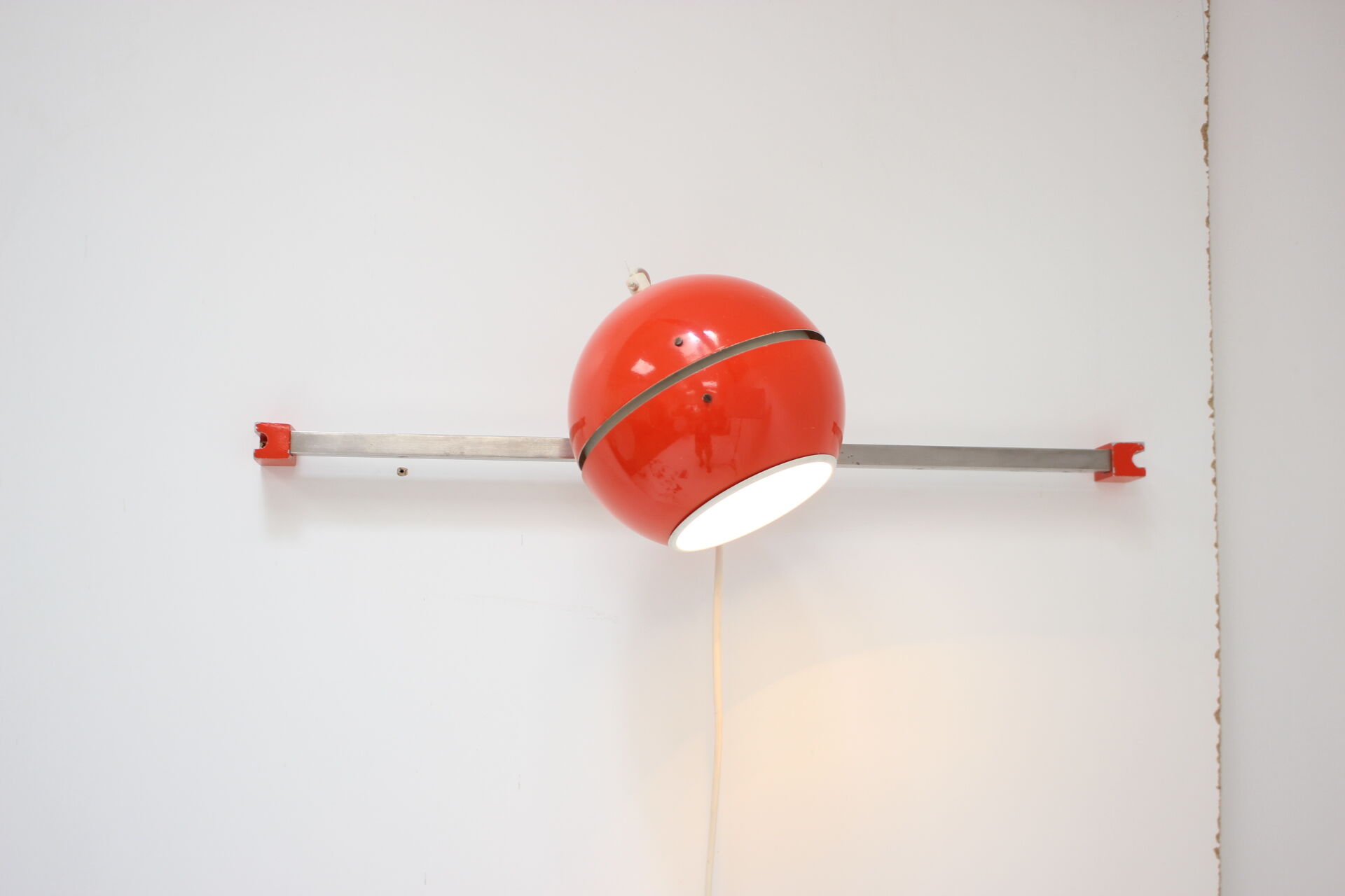 1970s  space age wall lamp