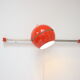 1970s  space age wall lamp