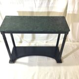 Wood and marble console