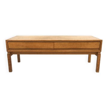 Scandinavian oak chest of drawers, Sweden, 1960
