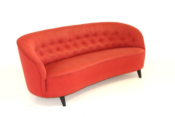 Canapé scandinave, 3 places, Suède, 1950