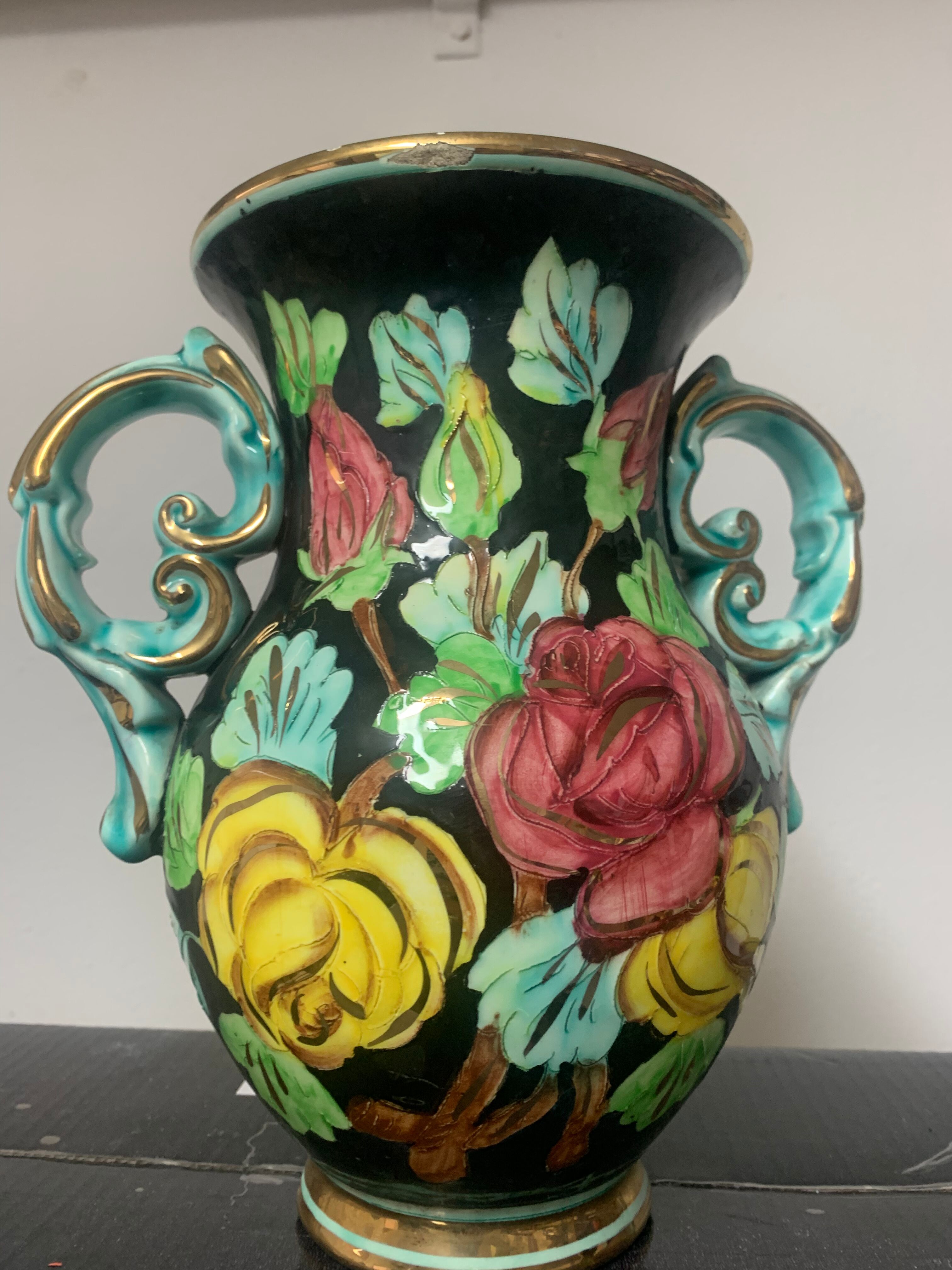 Vase vintage cerart monaco