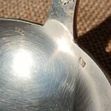 Silver-plated ladle in its screen