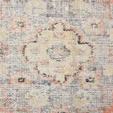 5x9 Pale Red & Green Turkish Vintage Rug, 165x267Cm