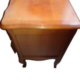commode deux tiroirs regency teinte merisier XX  siècles