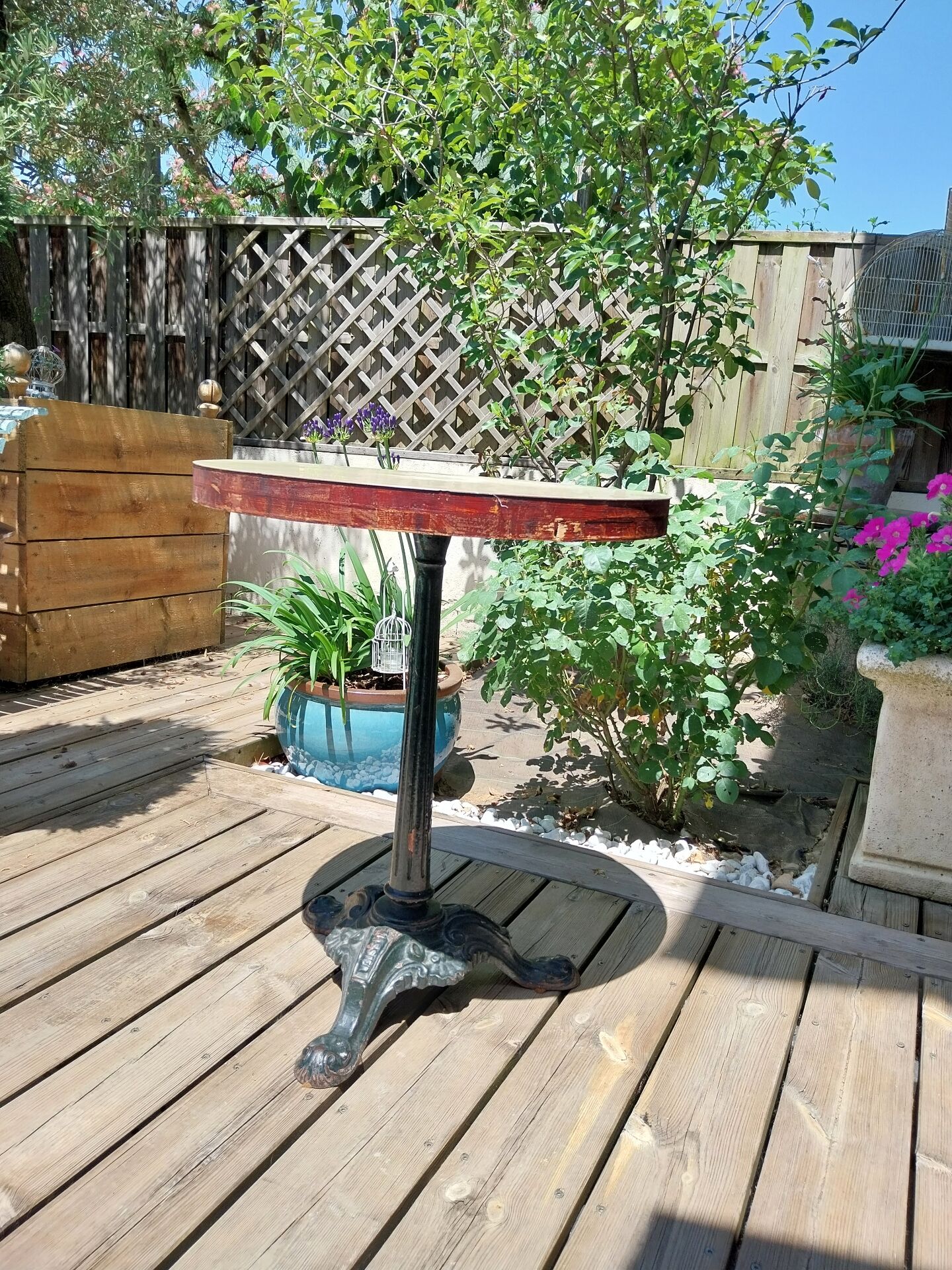 Table de bistrot