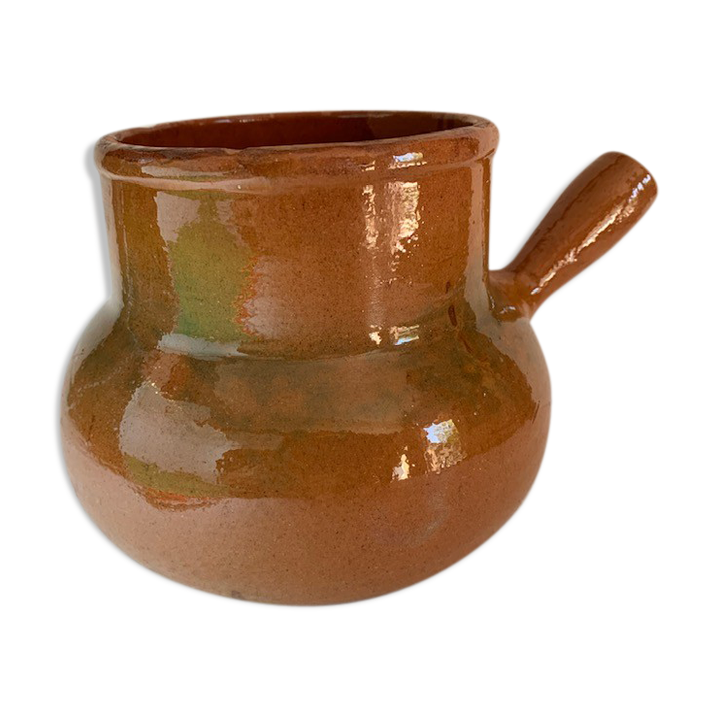 Earthen pot glazed pottery Vallauris