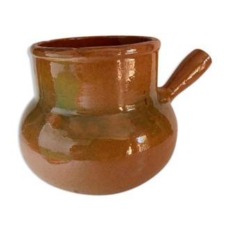 Earthen pot glazed pottery Vallauris