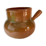 Earthen pot glazed pottery Vallauris