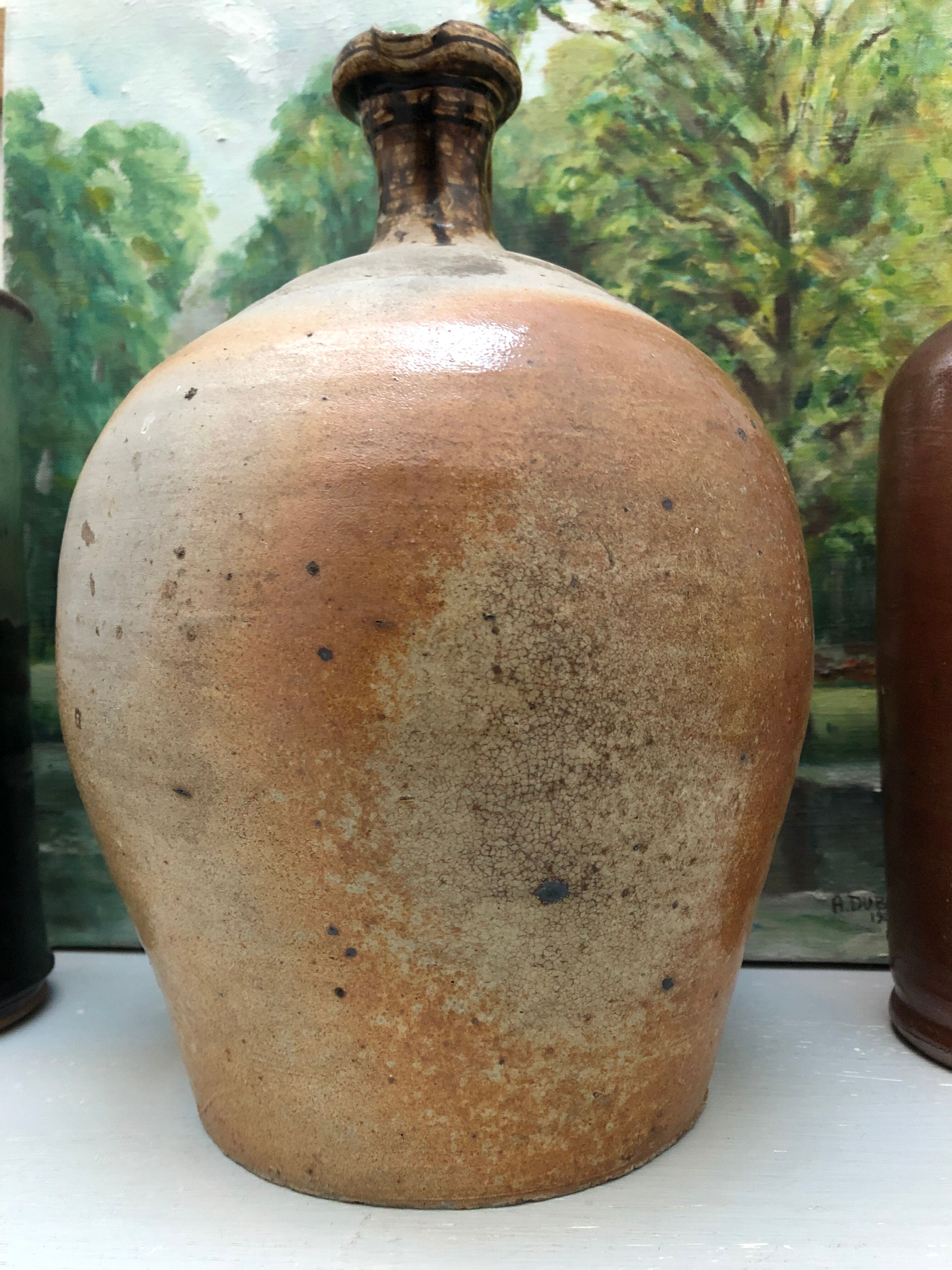 Large amphora, pitcher in glazed earth