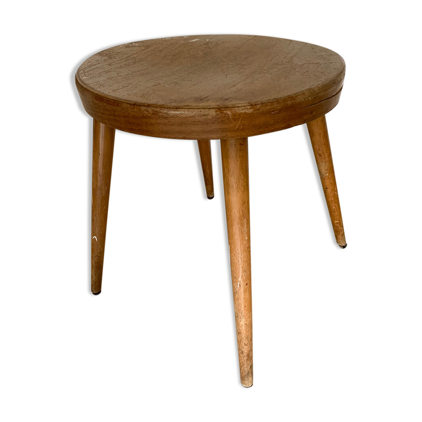 Tabouret petite table pieds compas