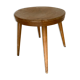 Tabouret petite table pieds compas
