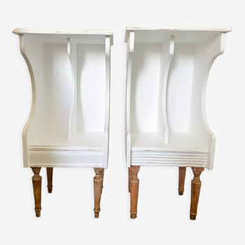 Lot de 2 tables de chevet