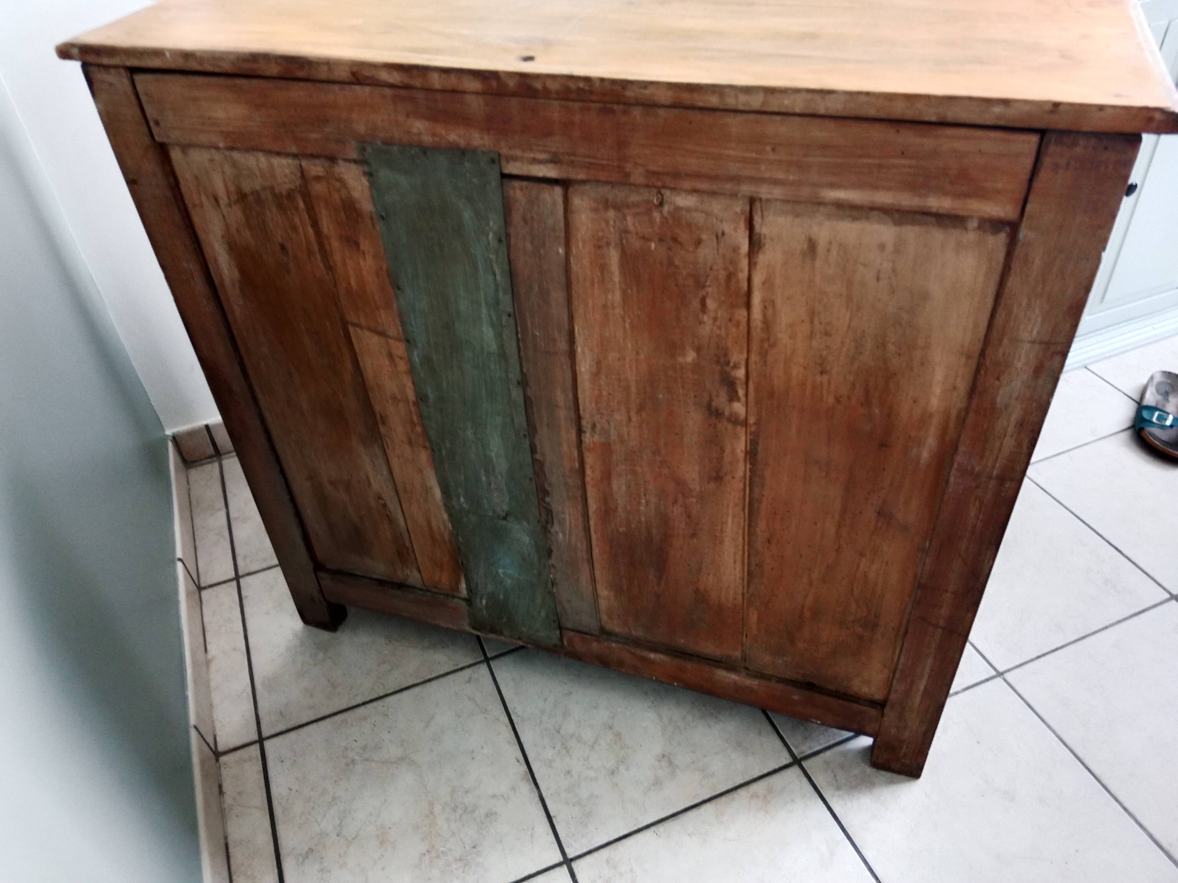 Buffet parisien commode campagne vintage bois