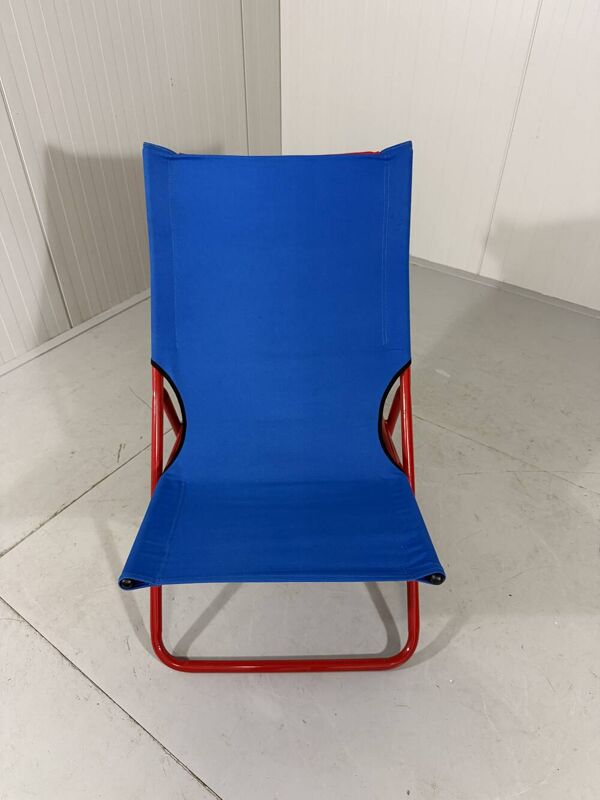 Chaise longue pliante chaise de jardin années 1980