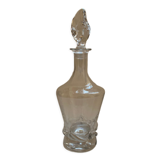 Daum crystal wine decanter, Sorcy model