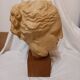 Head of the goddess Hygieia, Greek sculpture of the second classicism, cast from the Louvre Museum