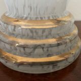Vase in clichy glass art deco
