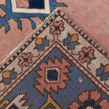 6x9 oushak vintage rug, 186x267cm