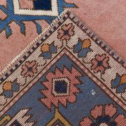 6x9 oushak vintage rug, 186x267cm